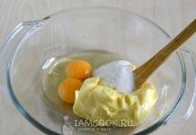 Pastel de arándanos rojos: receta con preparación paso a paso