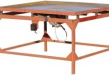 Svojpomocné vypracovanie výkresov vibračného stola na zhutňovanie stavebných zmesí Urob si svojpomocne vibračný stôl na reťaziach
