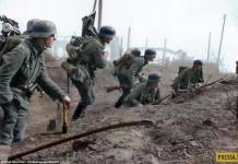 Colorized photographs of the Battle of Stalingrad (15 photos)
