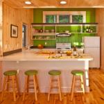 Kitchen decoration with wood - available materials and their use