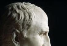 Marcus Tullius Cicero, ancient Roman politician: biography, statements