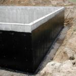 Waterproofing of underground parts of buildings and structures