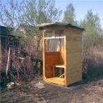 DIY country toilet: photos, drawings, video