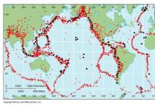 Tipi di onde sismiche Vibrazioni crostali Le onde sismiche si propagano