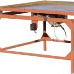 Svojpomocné vypracovanie výkresov vibračného stola na zhutňovanie stavebných zmesí Urob si svojpomocne vibračný stôl na reťaziach