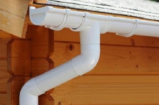 How to install roof drains Draining rainwater from the roof