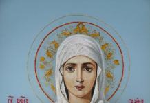 Icona di Santa Galina Significato dell'icona di Santa Galina