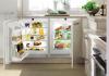 Savjeti za postavljanje hladnjaka u malu kuhinju U malu kuhinju ugradite hladnjak ispod radne ploče