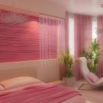 Ružičaste zavjese - prekrasno i romantično raspoloženje u sobi s ružičastim zavjesama (170 fotografija) Nijanse kombinacije ružičastih zavjesa s drugim nijansama