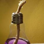 Kreatívne darčeky DIY žiarovky