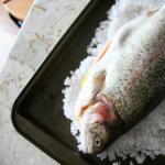 Lightly salted trout recipe