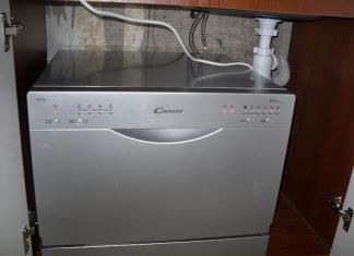 Installing a built-in dishwasher: step-by-step installation instructions