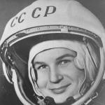 When did Valentina Tereshkova fly into space?