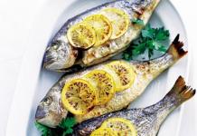 How to cook bream in the oven
