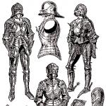 15-ci əsrdə cəngavər silahları