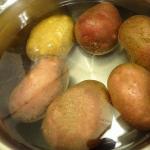 Kartof və soğan ilə siyənək