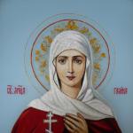 Icon of Saint Galina Icon of Saint Galina meaning