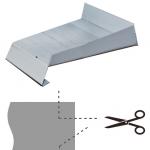 Plastic gutter: how to make ebbs on the roof with your own hands - installation steps