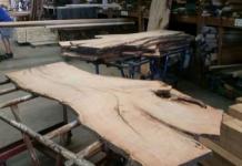 Mesa de bricolaje con cortes de madera, lo que podría ser más fácil Cómo hacer una mesa con cortes de sierra