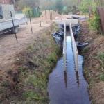Дренажная канава: плюсы и минусы открытой системы отвода воды