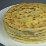 Brumë Khachapuri - recetat më të mira për përgatitjen e bazës për bukët gjeorgjiane