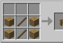 How to make a fence and a gate in minecraft?