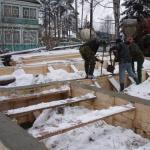¿Es posible construir una casa de madera en invierno?